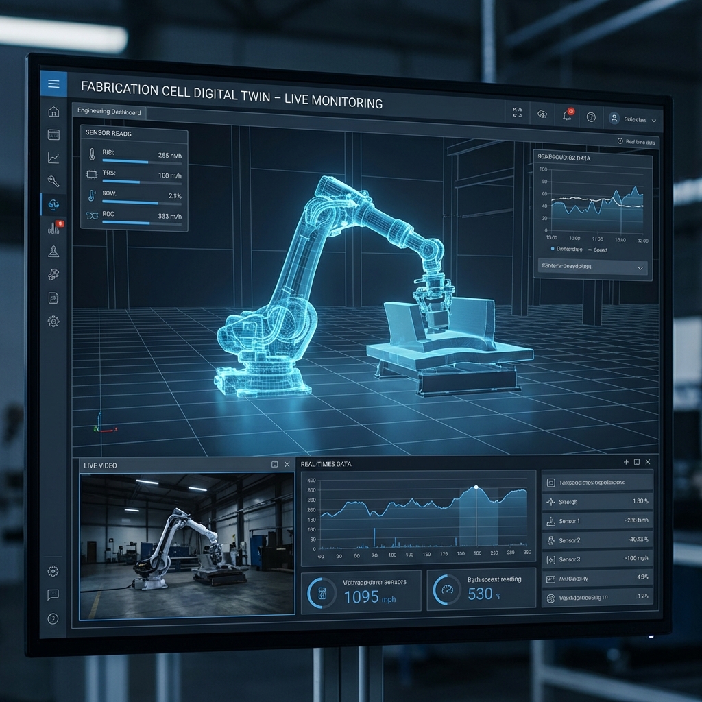 Digital Twin for Fabrication Cell